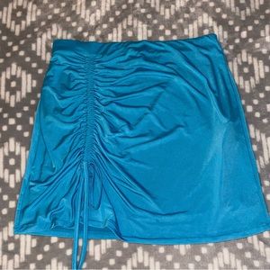 Blue mini skirt size small